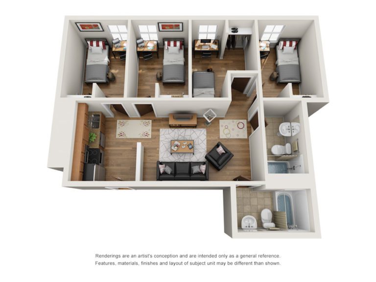 Floor Plans Madbury Road Apartments near UNH